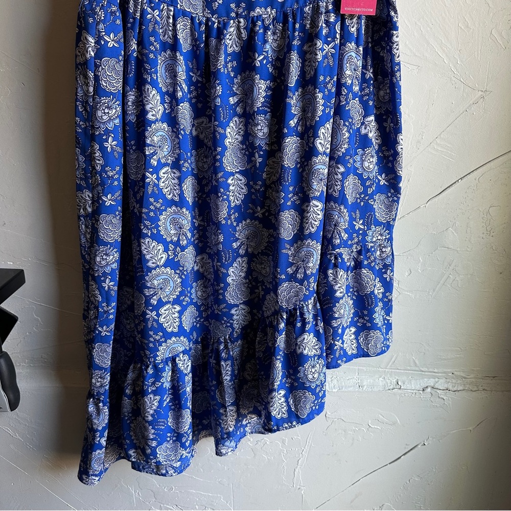 NWT Vince Camuto Asymmetric Tiered Batik Skirt In… - image 7